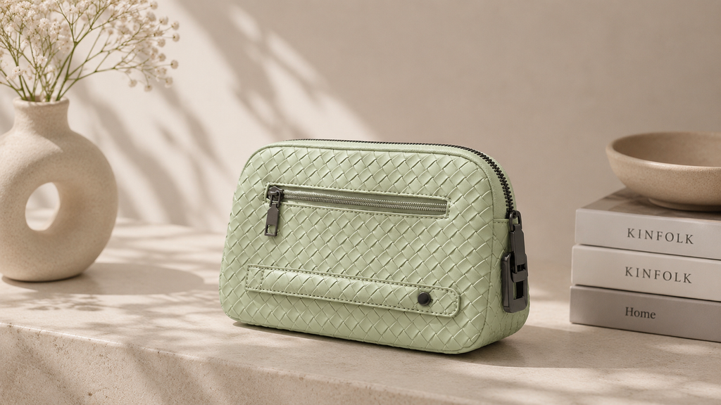 Fingerprint Lock Ladies Handbag | Anti-Theft Smart Purse